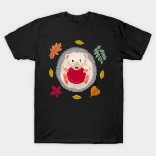 Autumnal Hedgehog T-Shirt